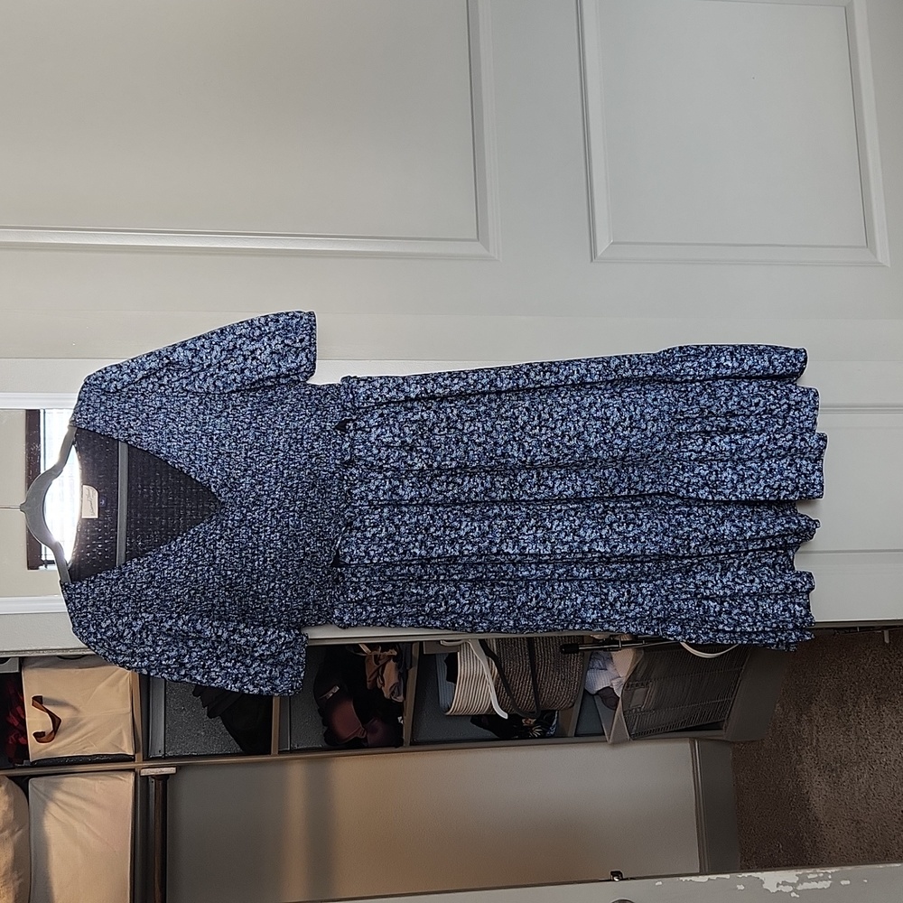 Puff Sleeve Floral Smocked Dress